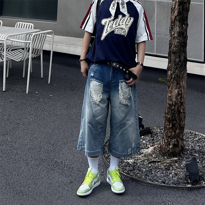 Men's Trendy Wide Leg Jeans Mune Fashion