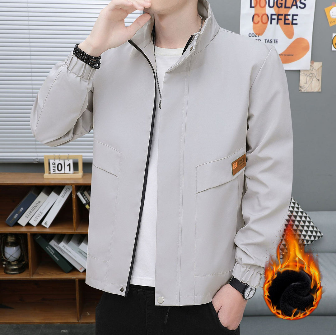 Men's waterproof jacket with practical pockets Mune Fashion
