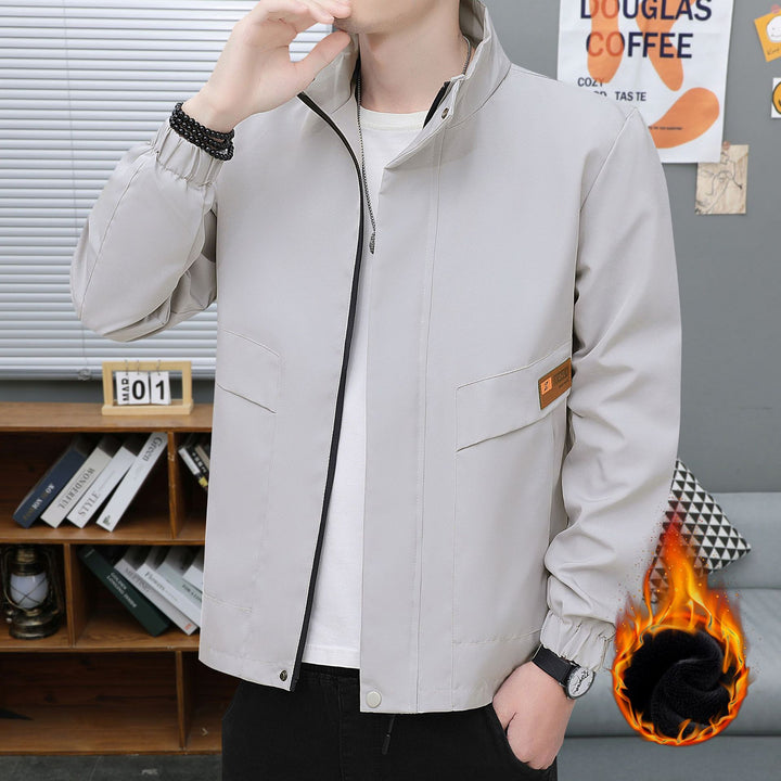 Men's waterproof jacket with practical pockets Mune Fashion