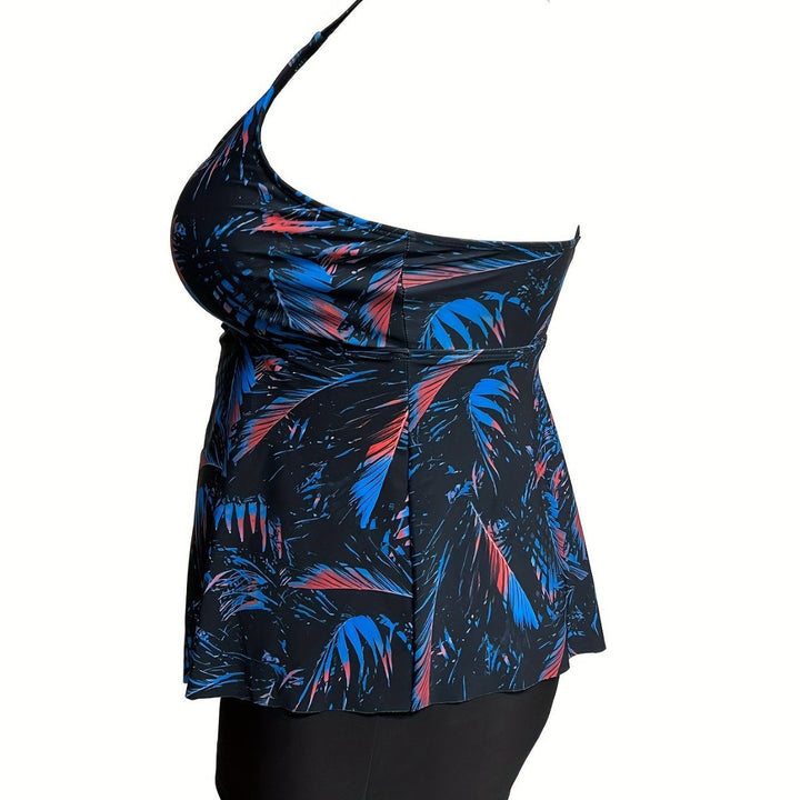 Women’s tankini top with flowing cut and high-quality floral design Mune Fashion