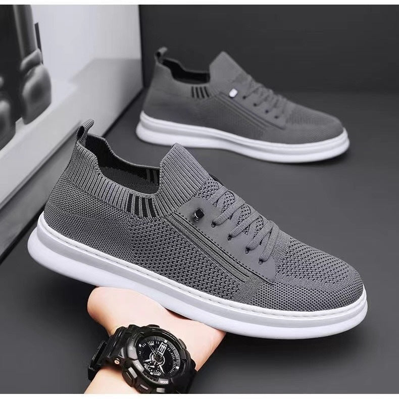 Ladies Breathable Casual Sneakers with Elastic Inserts Mune Fashion