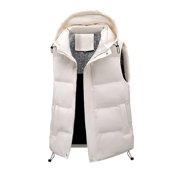 Women High-Quality Padded Gilet with Hood