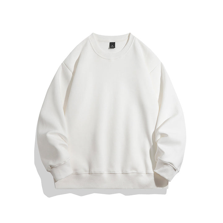 Men's Oversized Crew Neck Sweatshirt with Deep Fit, Raglan Sleeves, and Ribbed Cuffs Mune Fashion