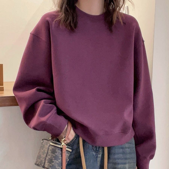 Women's Oversized Sweatshirt with Drawstring Mune Fashion
