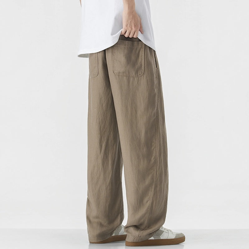 Men's Casual and Comfortable Loose Linen Pants Mune Fashion