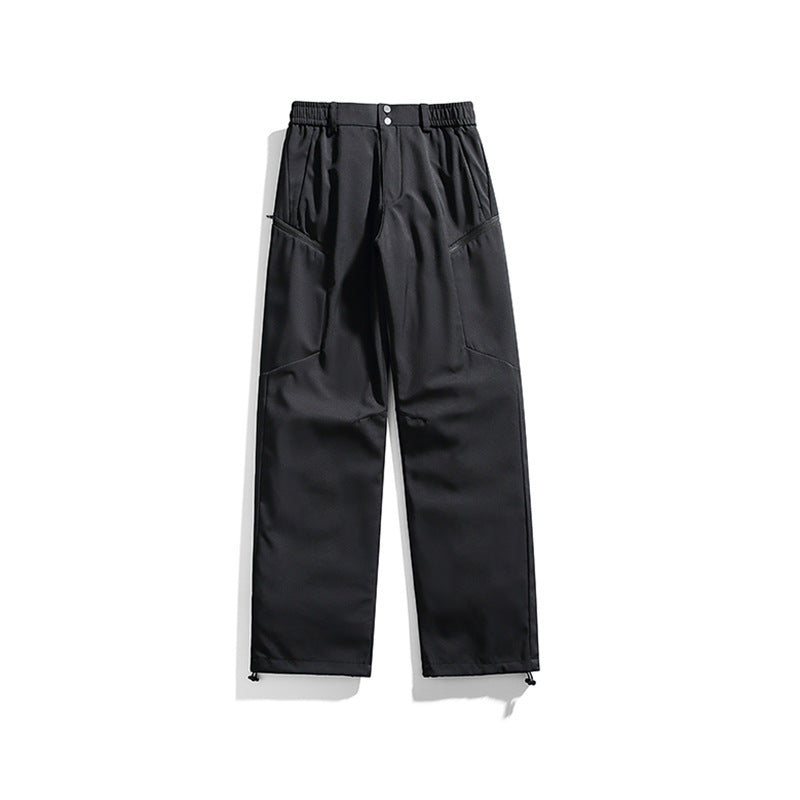 Herren Funktionale Cargo-Hose mit elastischem Bund und verstellbarem Saum Mune Fashion