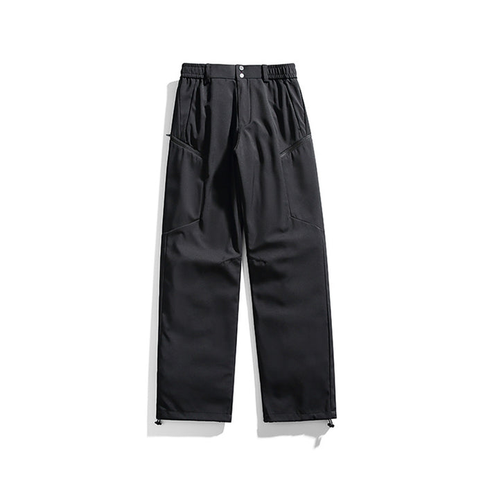 Herren Funktionale Cargo-Hose mit elastischem Bund und verstellbarem Saum Mune Fashion