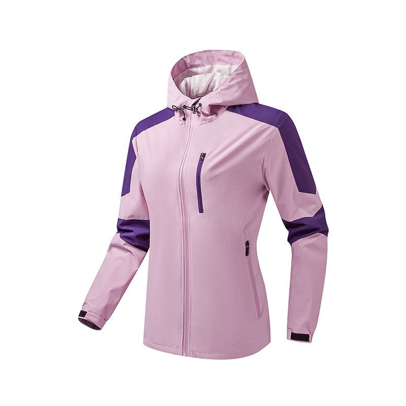 Men's Breathable Softshell-Hardshell Hybrid Jacket with Hood and Waterproof Zipper Pockets Mune Fashion