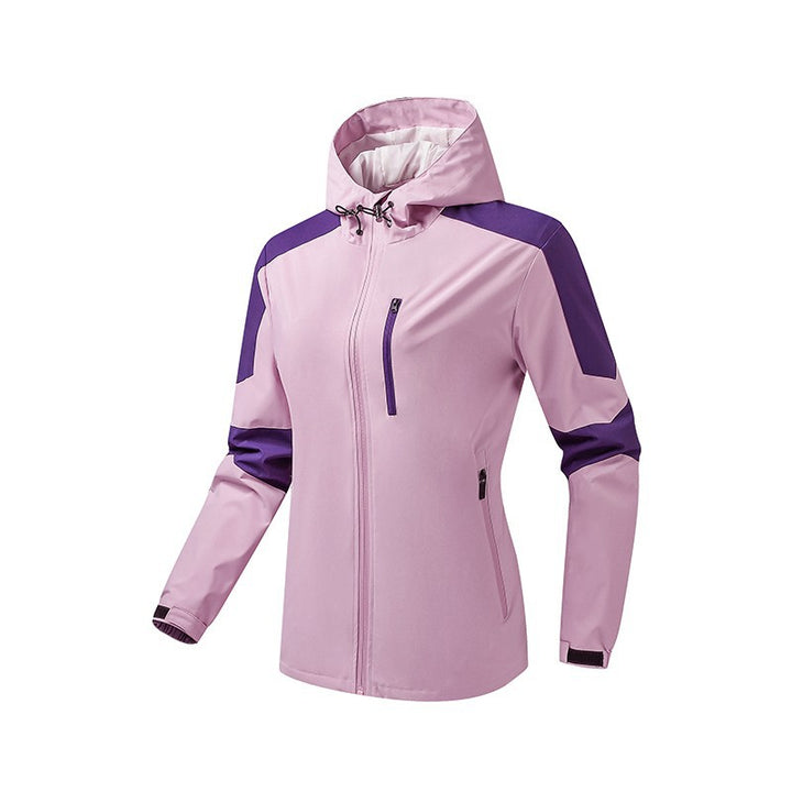 Men's Breathable Softshell-Hardshell Hybrid Jacket with Hood and Waterproof Zipper Pockets Mune Fashion