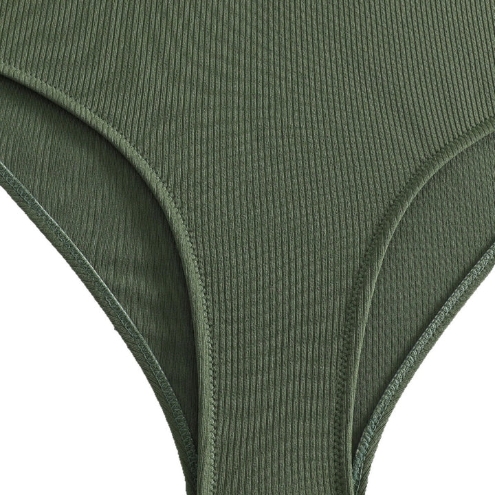 Womens Sporty High-Cut Bikini Mune Fashion