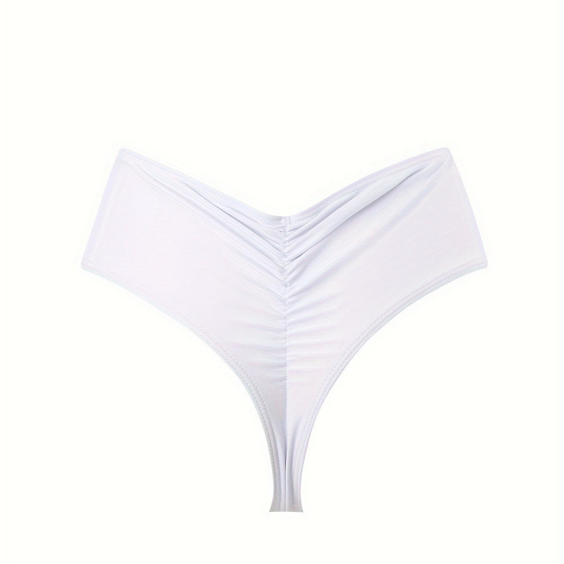 Ladies High-Waisted Bikini Bottoms with Elegant Cut Mune Fashion