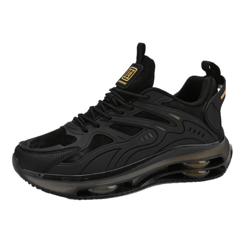 Men's Hightech Airflow Cushioning Sneakers with Visible Multi-Chamber Air Sole Mune Fashion
