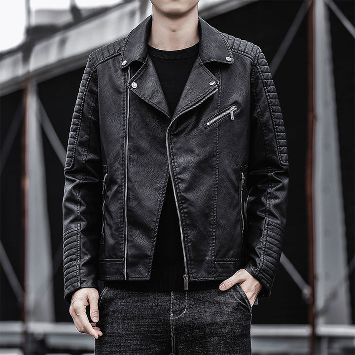 Men's Biker Jacket Mune Fashion