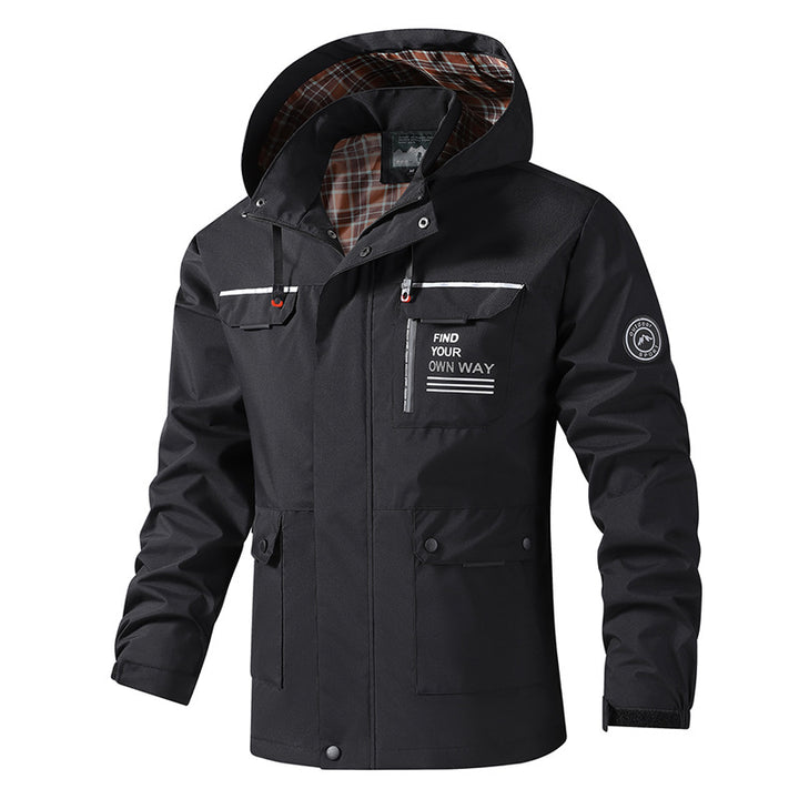 Men's Water-Repellent Outdoor Jacket