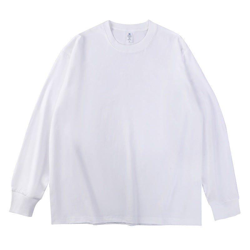 Unisex Oversize-Long Sleeve Sweatshirt with Crew Neck and Ribbed Cuffs Mune Fashion