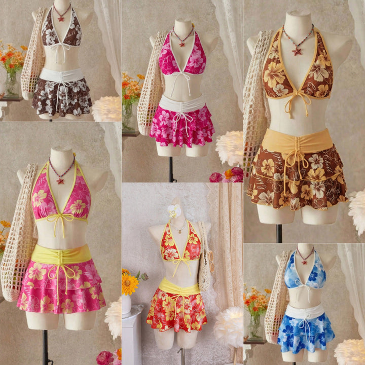 Women's Bikini Set with Skirt Mune Fashion