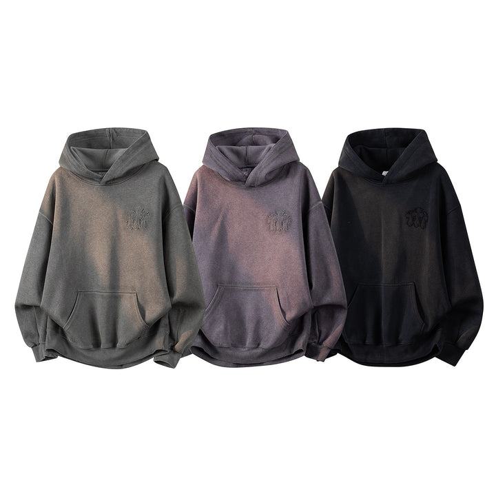 Unisex Oversize Hoodie with handwritten graphic print, kangaroo pocket & ribbed hem Mune Fashion