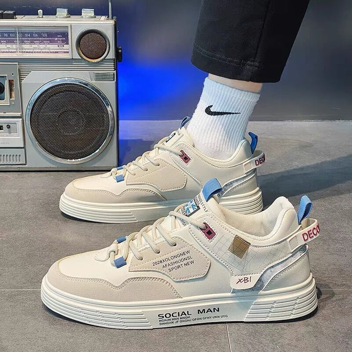 Women's Sporty Sneakers with Comfortable Insole and Durable Upper Material Mune Fashion