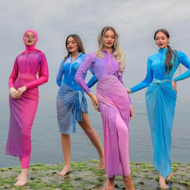 Women's Stylish Swimsuit with Hijab Mune Fashion