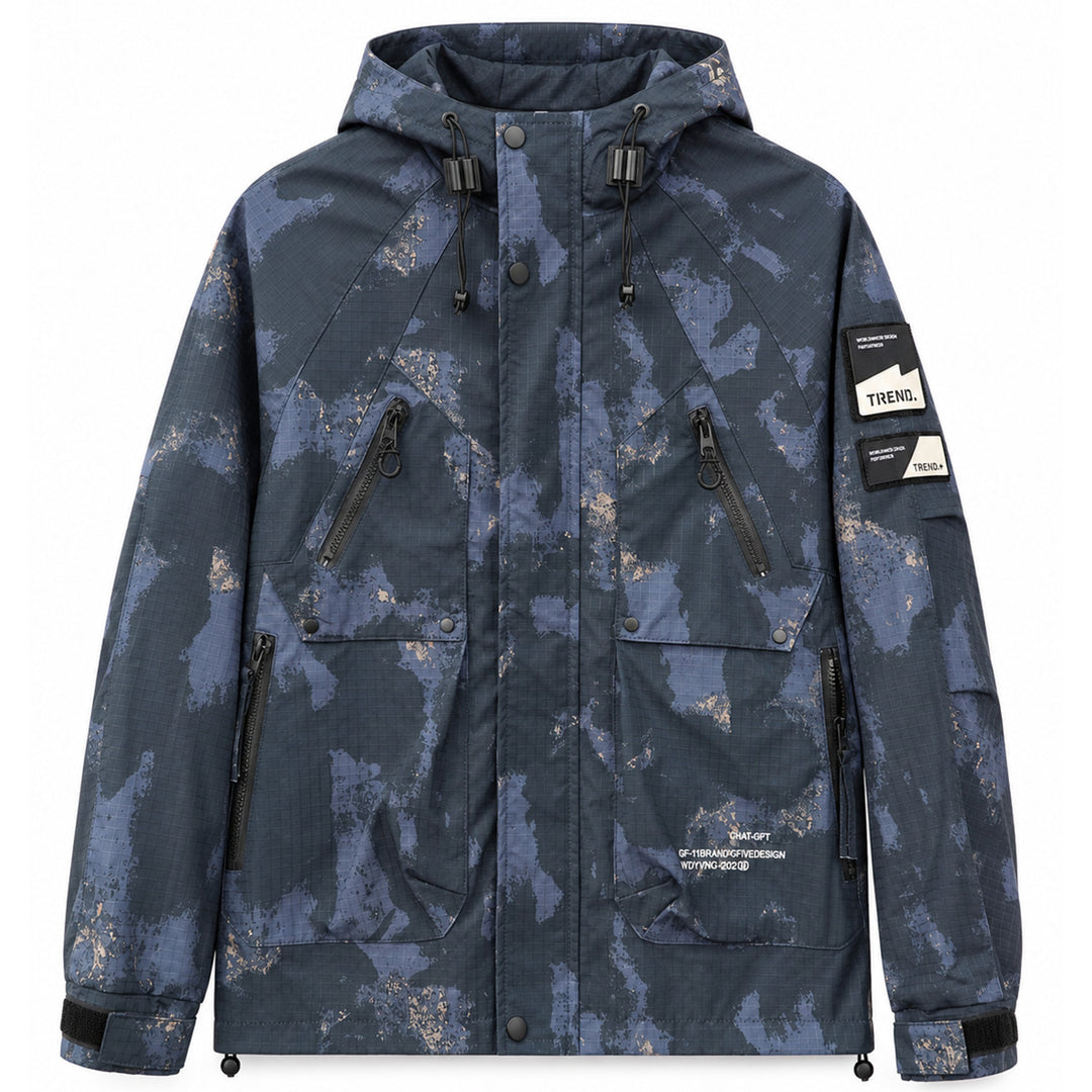 Men's Multifunctional Outdoor Jacket with Hood Mune Fashion