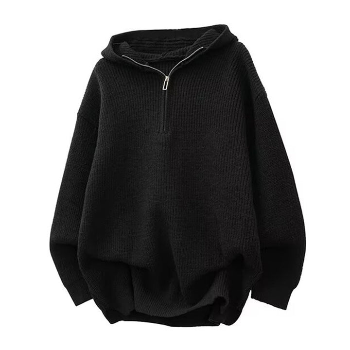 Ladies Stylish Hoodie with Half-Zip Mune Fashion