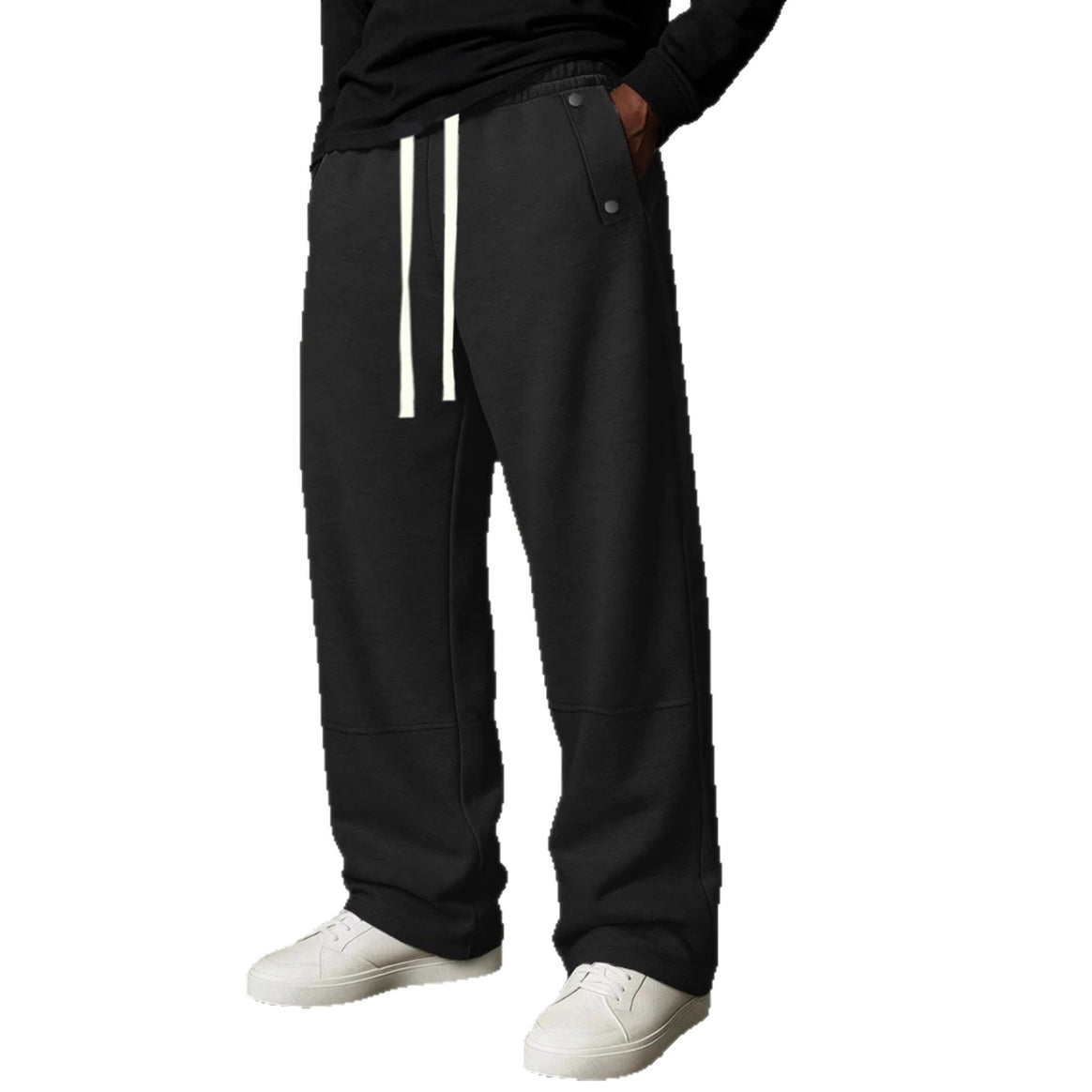 Men's Relaxed-Fit Jogging Pants with high comfort waist, drawstring & utility details Mune Fashion