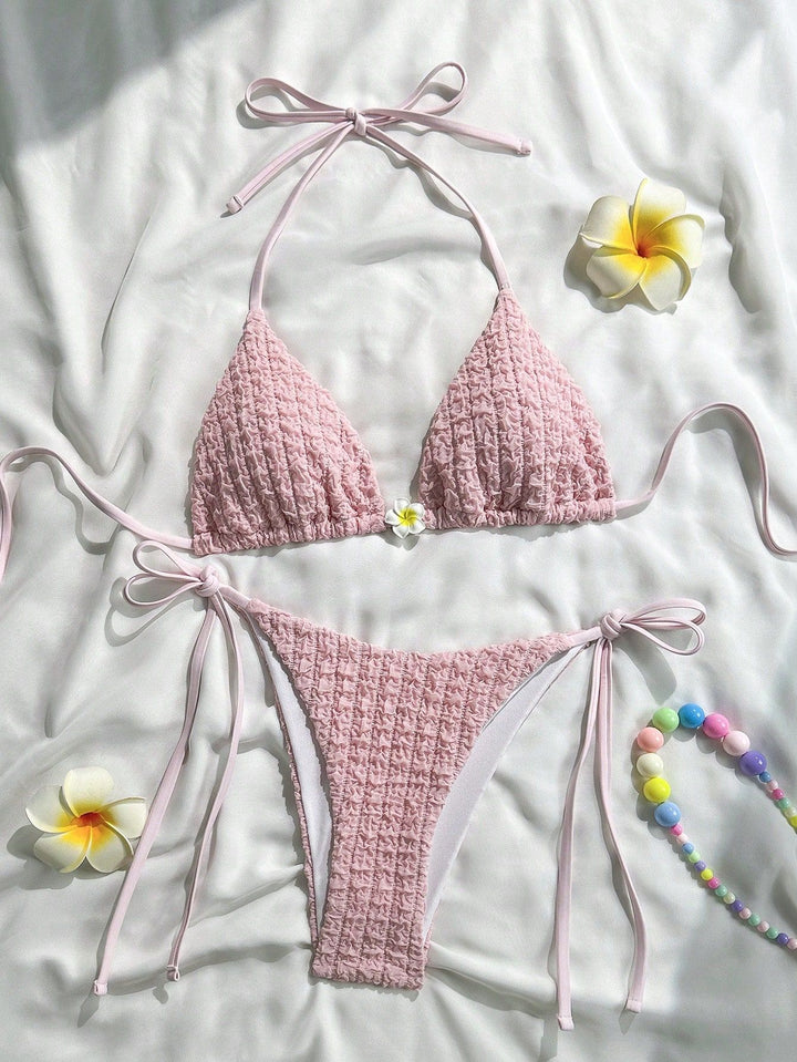 Women refined triangle bikini Mune Fashion