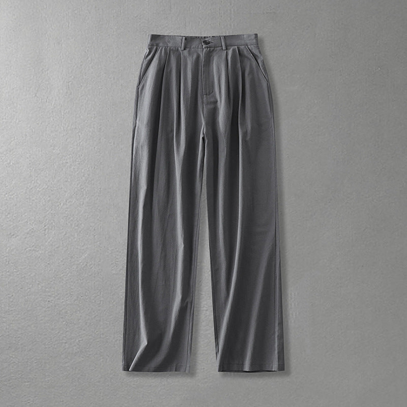 Ladies Wide Pleat Trousers with High Waist Mune Fashion