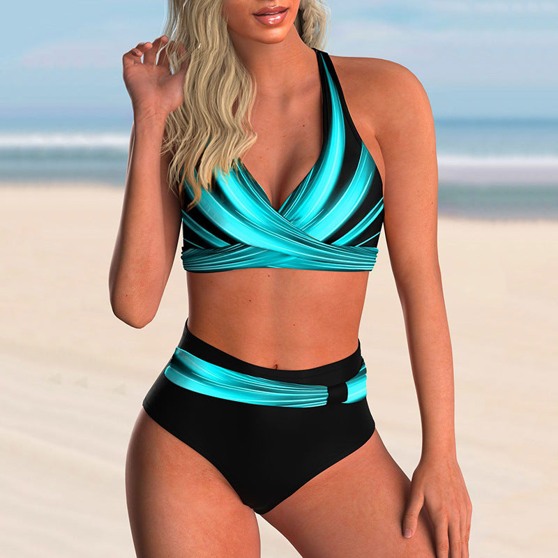 Women's Bikini Set with Playful Tied Detail Mune Fashion