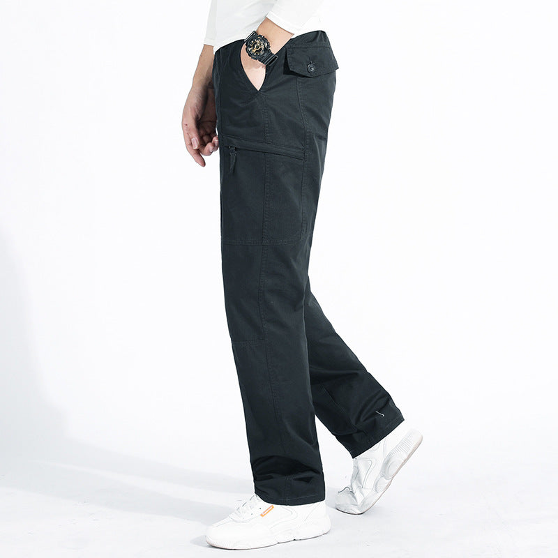 Women’s cargo pants with elastic waistband, reinforced seams, and multifunctional pockets Mune Fashion