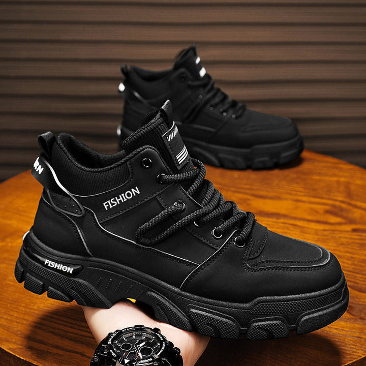 Women's High-Top Comfort Sneakers with Stable Sole Mune Fashion