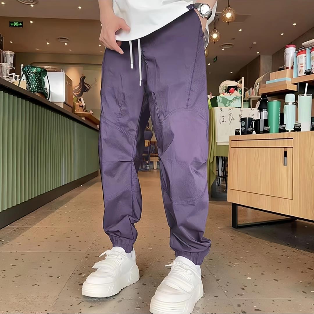 Men's Lightweight Cargo Pants with Practical Side Pockets Mune Fashion