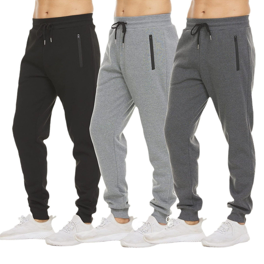 Women's nan tapered jogging pants with elastic comfort waistband, water-repellent zip pocket and ribbed ankle cuffs Mune Fashion