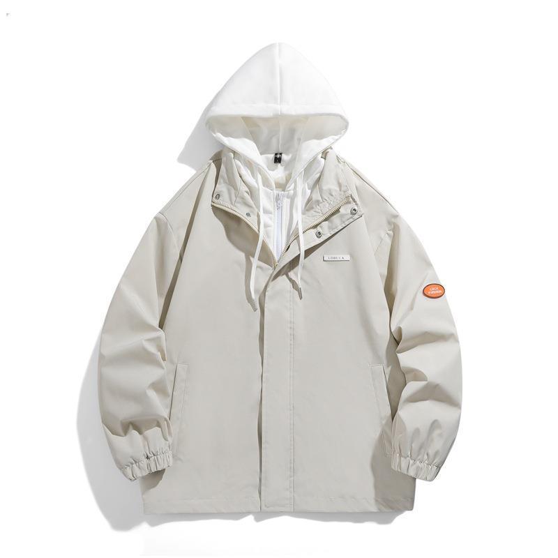 Women's Fashionable Transitional Jacket with Hood and Adjustable Cuffs Mune Fashion
