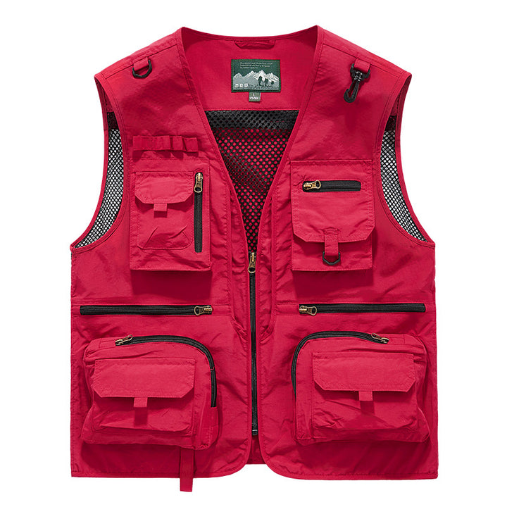 Men's Multifunctional Fishing Vest Mune Fashion