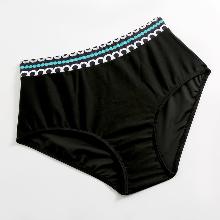 Women High-Cut Bikini with Fashionable Belly Protection Mune Fashion