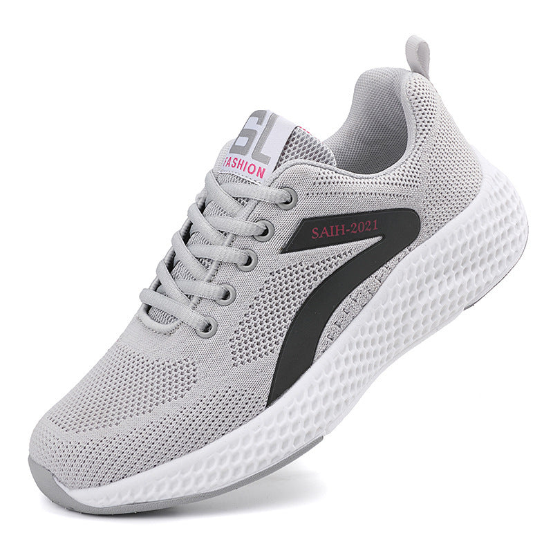 Women's seamless knit sneaker with elastic entry, honeycomb midsole, and anatomical comfort footbed Mune Fashion