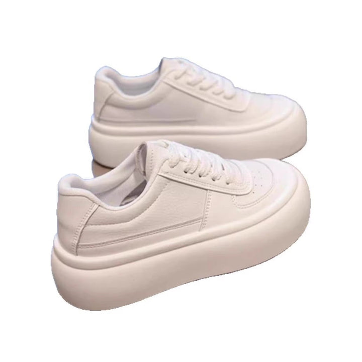 Women's Platform Sneakers with Ergonomic Sole and Breathable Upper Material Mune Fashion