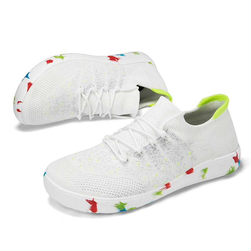 Men's nan urban knit sneakers with elastic mesh collar, shock-absorbing EVA sole and pull loop Mune Fashion