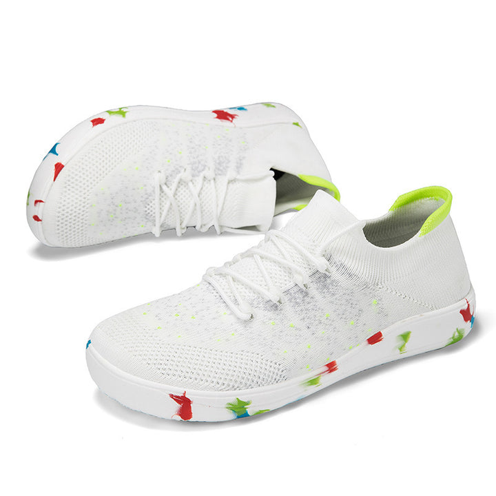 Men's nan urban knit sneakers with elastic mesh collar, shock-absorbing EVA sole and pull loop Mune Fashion