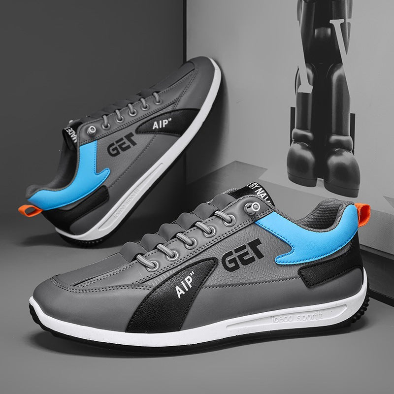 Men's Sporty Sneakers with Breathable Upper Material Mune Fashion