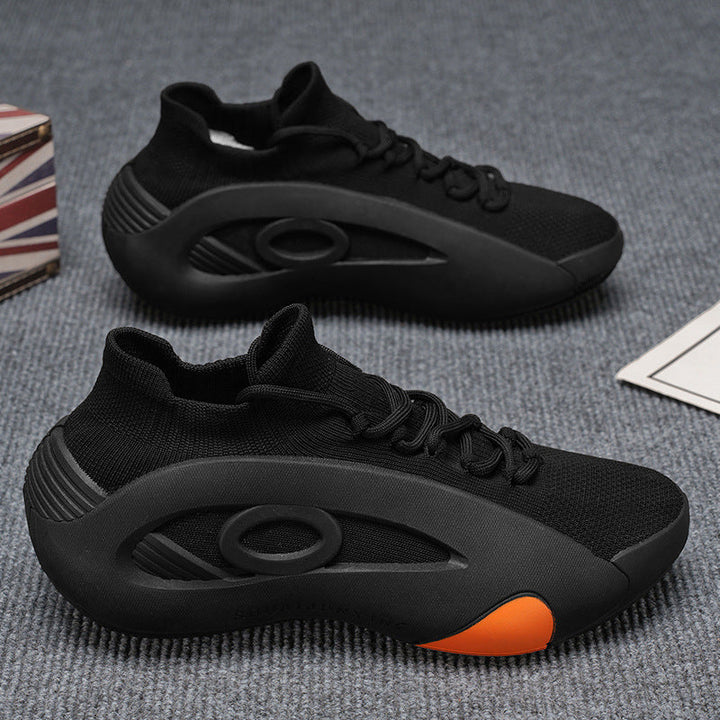 Women’s Athletic Sneakers with Flexible Sock Design and Cushioned Sole Mune Fashion