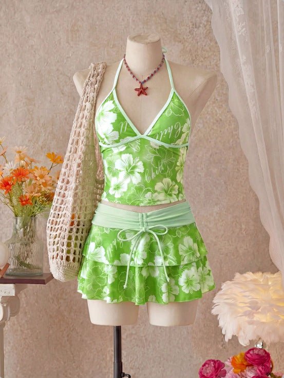 Women's Bikini Set with Skirt Mune Fashion