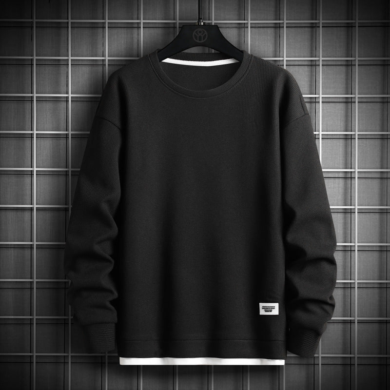 Men's Comfortable Sweatshirt with Innovative Structure Mune Fashion
