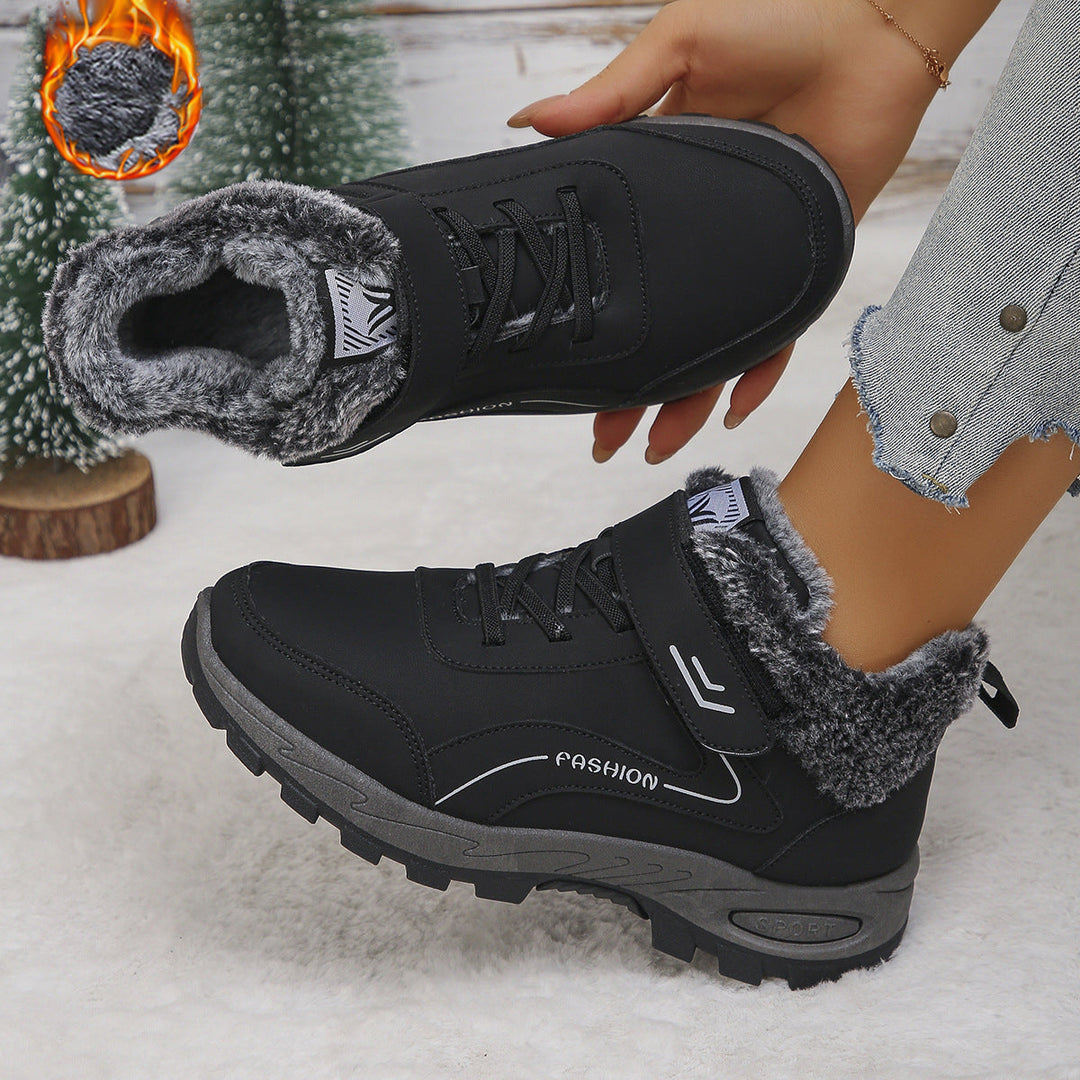 Women's Winter Boots with Warm Lining and Slip-Resistant Sole Mune
