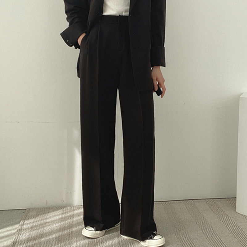 Women Elegant and stylish High-waisted Pants Mune Fashion