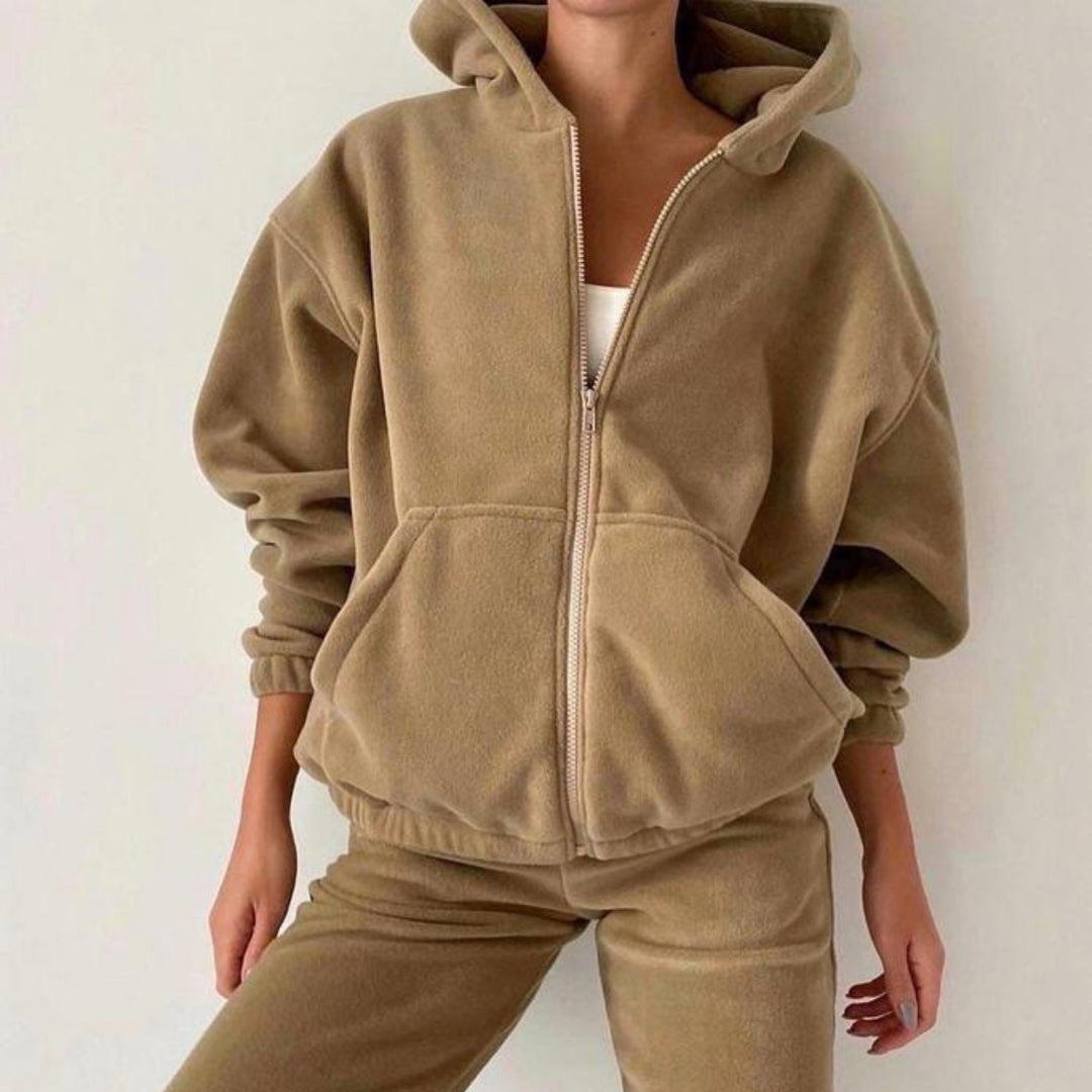 Women's oversized hoodie set with cargo joggers Mune Fashion