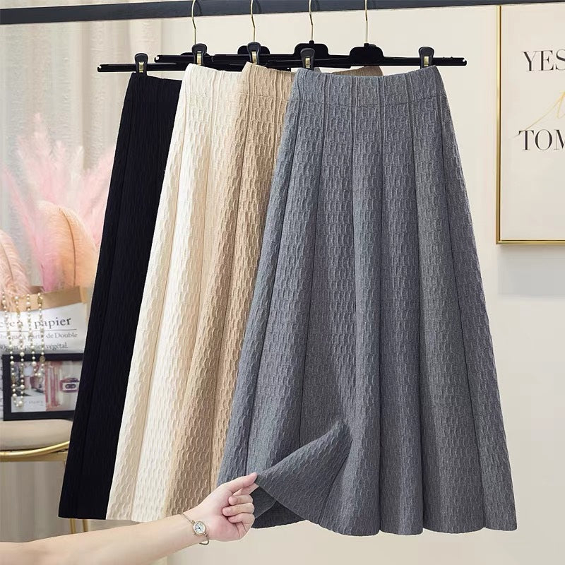 Women's Airy Pleated Maxi Skirt Mune Fashion