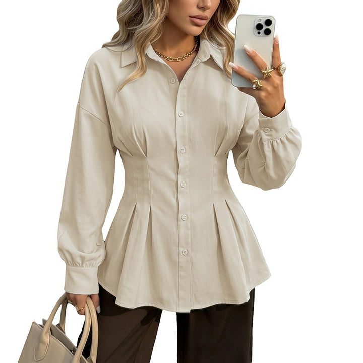 Women Elegantly tailored blouse top Mune Fashion