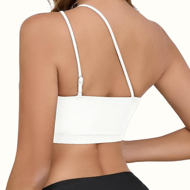 Women's Crop Top with Asymmetric Design Mune Fashion